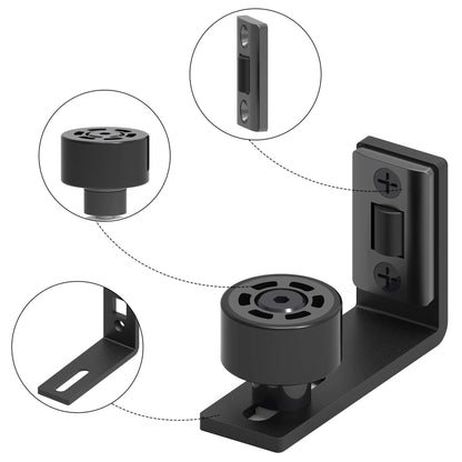 TSMST Sliding Barn Door Adjustable Floor Guide Wall/Door Bottom Guide