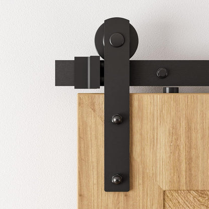 TSMST Barn Door Stopper 2PCS for Track Sliding Barn Door, Barn Door Roller Stopper (Fit for Track Width: 1.57 in, Track Thickness: 0.24 in)