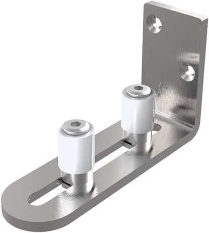 TSMST Adjustable Floor Guide Sliding Barn Door Wall/Door Bottom Guide Stainless Steel Style（1PC)