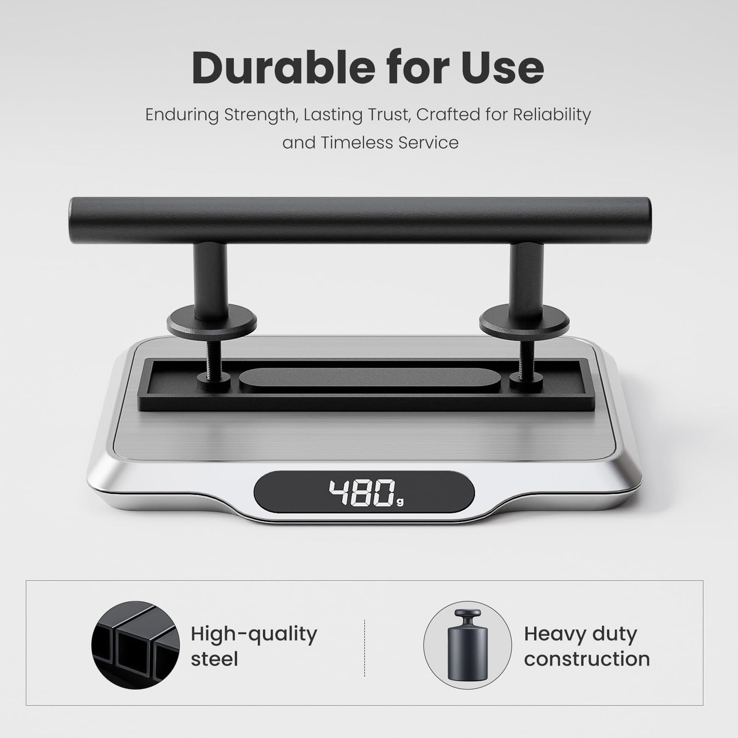 TSMST 24CM Sliding Door Handle Double Sided Barn Door Handle Embedded Invisible Alloy Steel Frosted Black