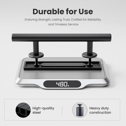 TSMST 24CM Sliding Door Handle Double Sided Barn Door Handle Embedded Invisible Alloy Steel Frosted Black