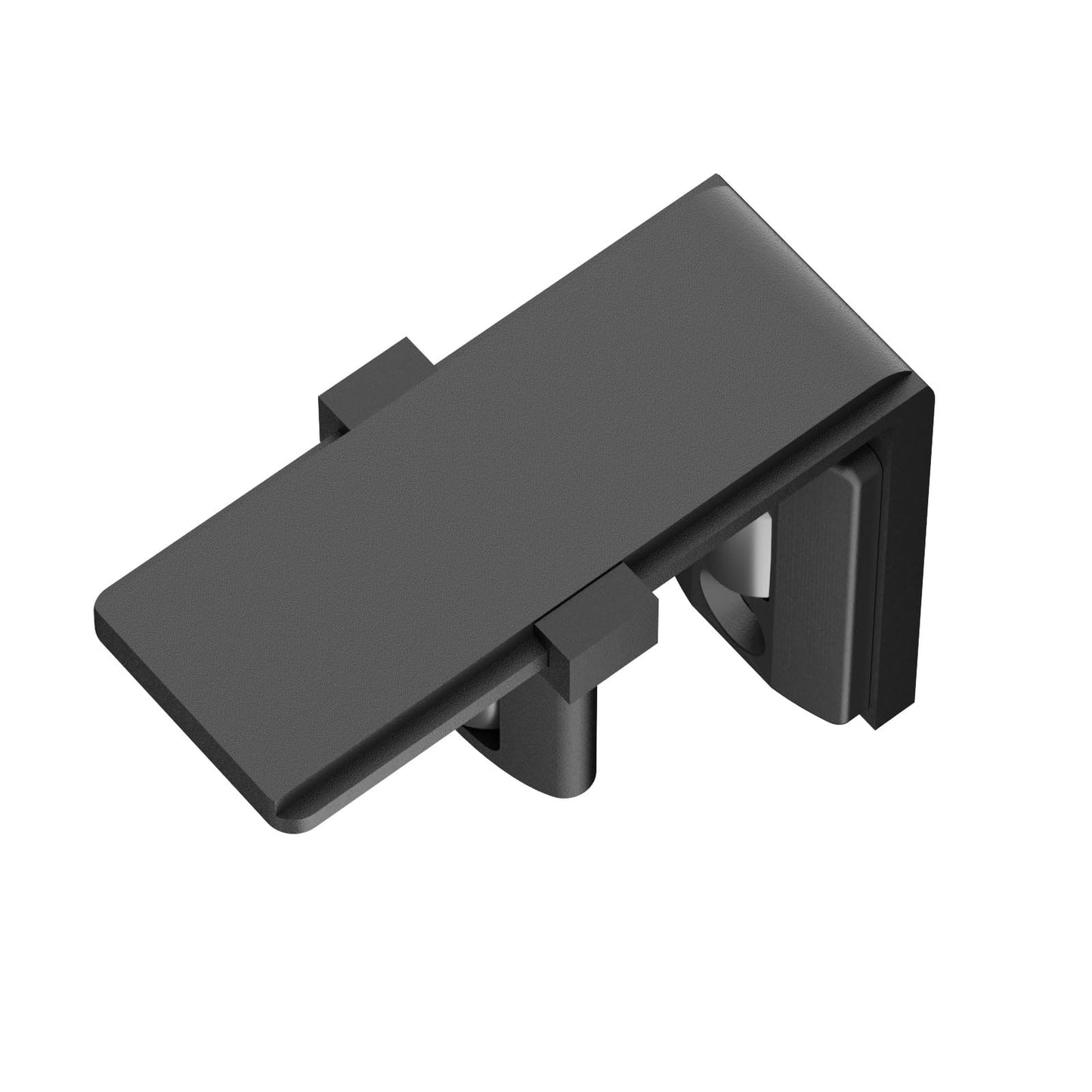 TSMST Adjustable Floor Guide Wall/Door Bottom Guide Sliding Barn Door Hardware Black