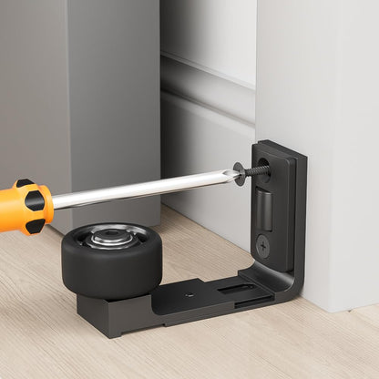 TSMST Sliding Barn Door Adjustable Roller Floor Guide Wall/Door Bottom Guide New Upgrade